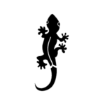 Image d'un tatouage temporaire Petite Salamandre, représentant une salamandre grimpante.