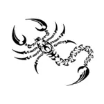Scorpion Majestueux massif au rendu net pour tatouage temporaire puissant