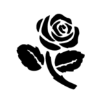 Image d'un tatouage temporaire représentant une rose