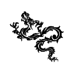 Pochoir tatouage éphémère Dragon flamme 🐉 – motif audacieux et artistique pour tatouage temporaire