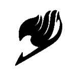 Image d'un tatouage temporaire représentant le logo de Fairy Tail.